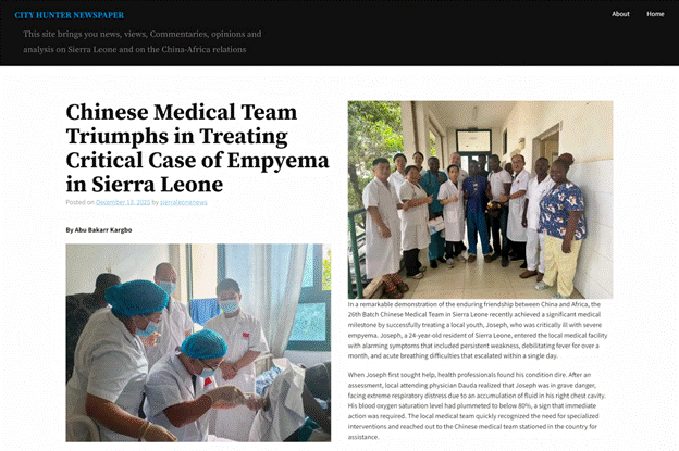 Chinese Medical Team Triumphs in Treating Critical - 副本