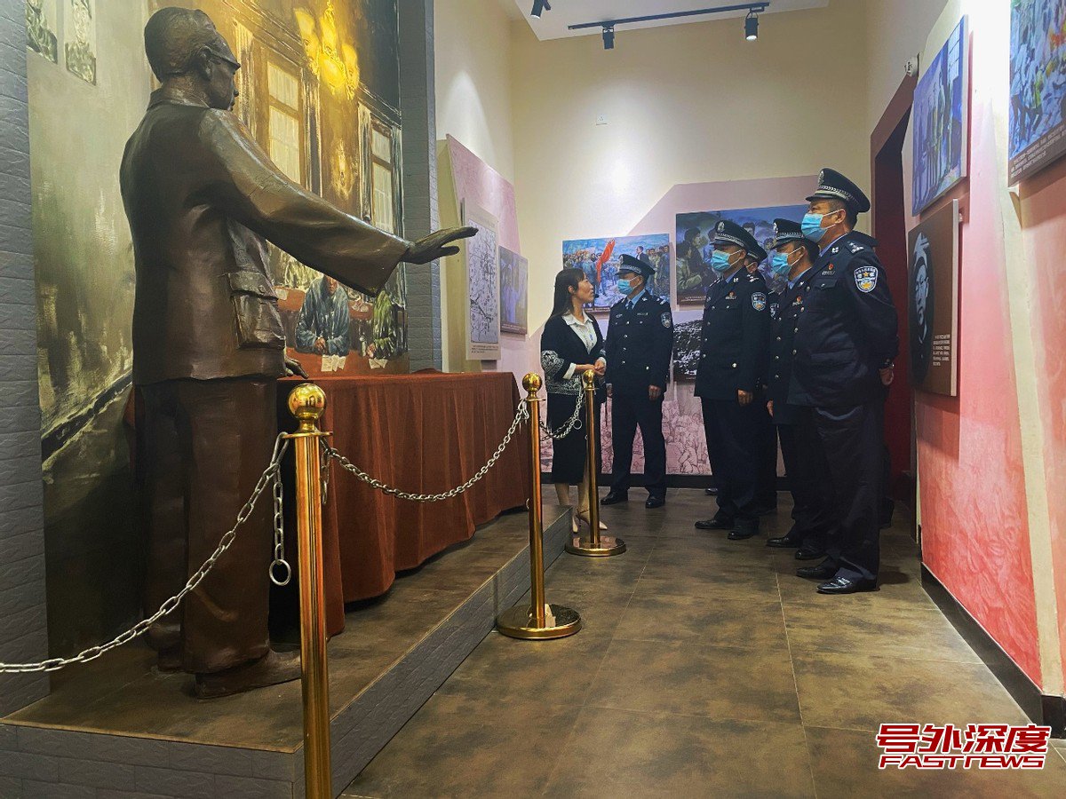 衡阳铁路公安:马田墟站派出所开展红色党史学习教育