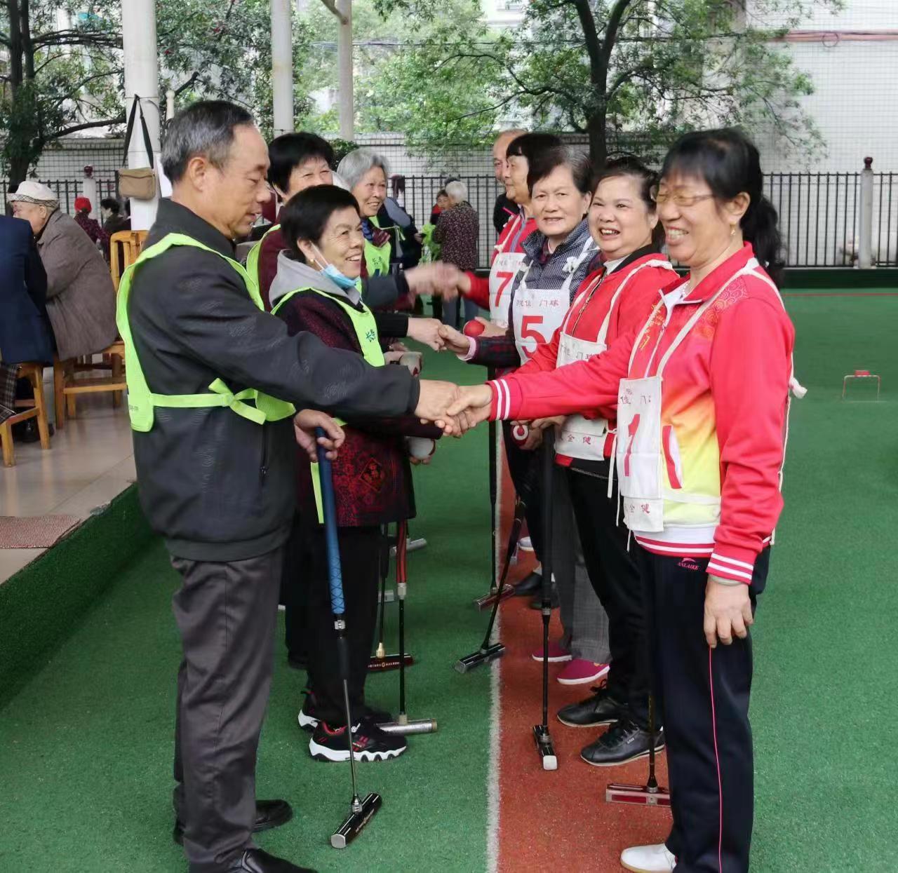衡阳县举办“五一杯”老年人门球赛